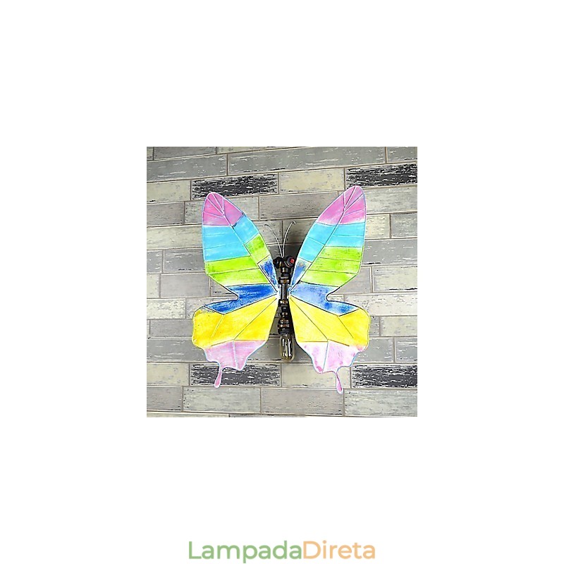 Pintura moderna contemporânea integrada, recurso de pintura contemporânea para arandelas de parede com luz ambiente