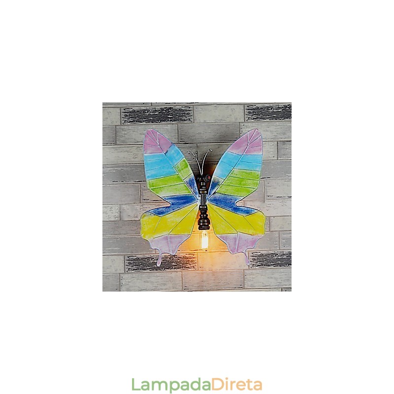 Pintura moderna contemporânea integrada, recurso de pintura contemporânea para arandelas de parede com luz ambiente