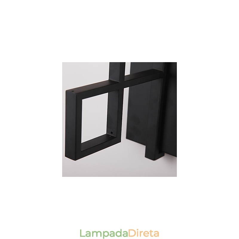 Pintura moderna contemporânea integrada, recurso de pintura contemporânea para arandelas de parede com luz ambiente
