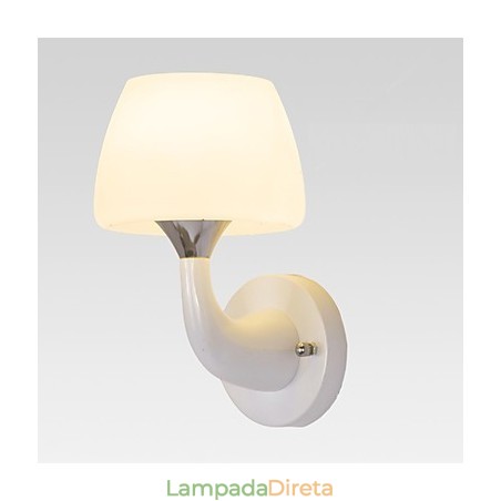 Luminária de parede metálica moderna contemporânea embutida e de teto Hugger, luminária de parede com destaque Luminária de parede metálica moderna contemporânea embutida e de teto Hugger, luminária de parede com destaque