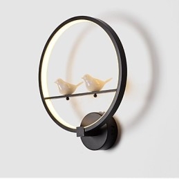 Luminária de parede para quarto Luminária de cabeceira e personalidade criativa de escada circular minimalista moderna Luminária de parede para corredor