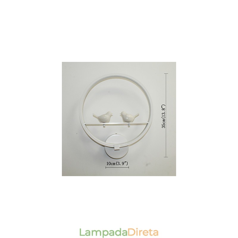 Luminária de parede para quarto Luminária de cabeceira e personalidade criativa de escada circular minimalista moderna Luminária de parede para corredor