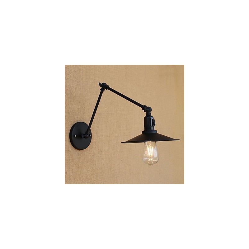 Recurso de pintura retrô country para luzes de braço oscilante estilo mini, luz de parede