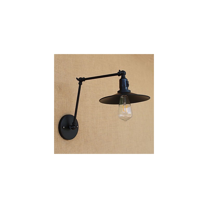 Recurso de pintura retrô country para luzes de braço oscilante estilo mini, luz de parede