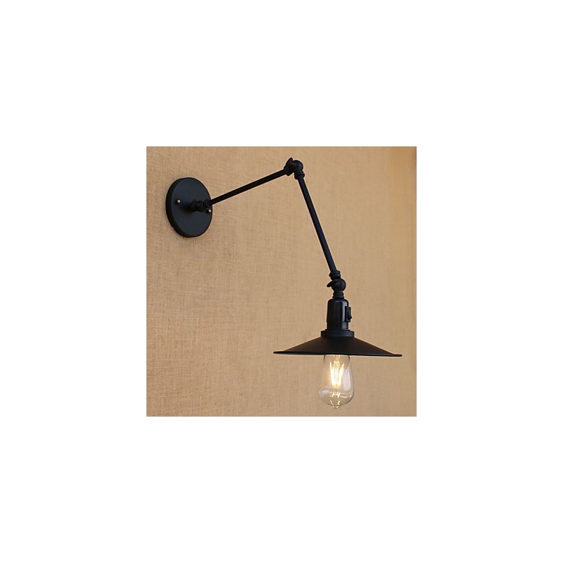 Recurso de pintura retrô country para luzes de braço oscilante estilo mini, luz de parede