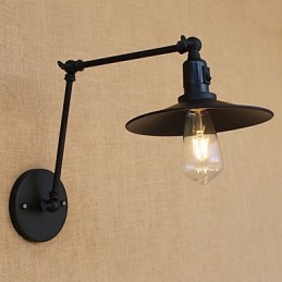 Recurso de pintura retrô country para luzes de braço oscilante estilo mini, luz de parede