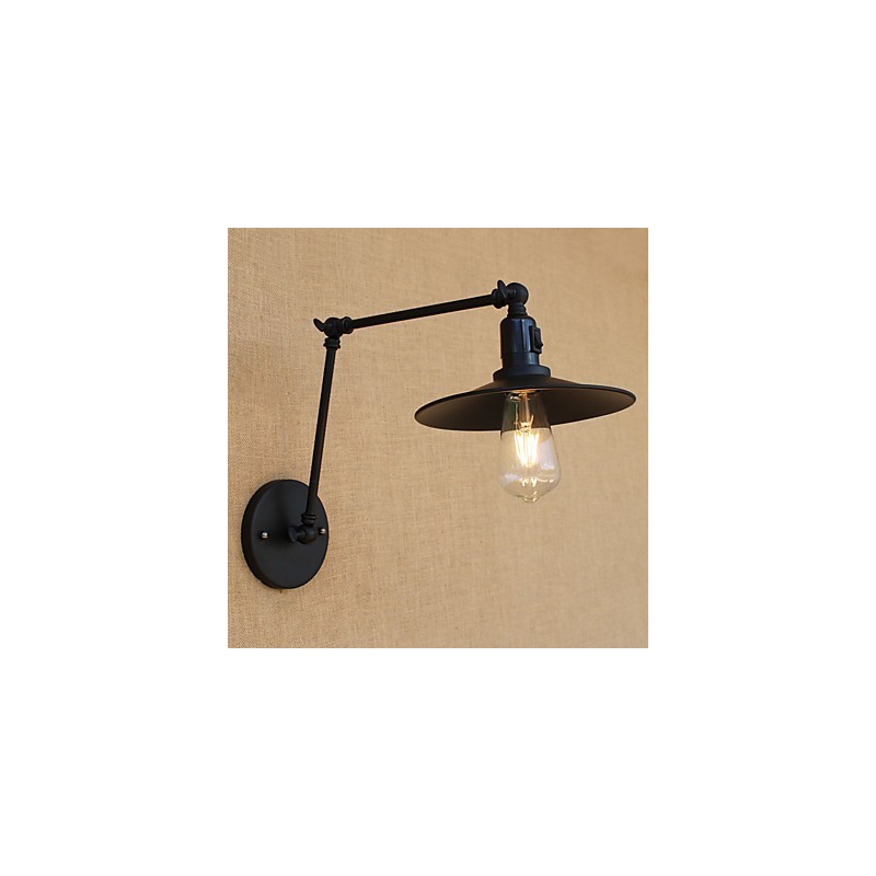 Recurso de pintura retrô country para luzes de braço oscilante estilo mini, luz de parede