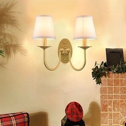 Rústico Lodge Simples Vintage Pintura Característica Luz Ambiente Arandelas de Parede Luz de Parede