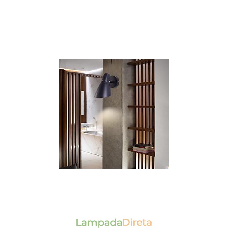 Luminária de parede criativa moderna para área externa, luminária de parede para sala de estar, escada, corredor, luz de corredor
