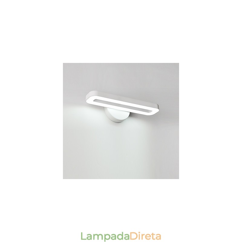 Luminária de parede moderna contemporânea com luz ambiente