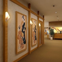 Recurso contemporâneo moderno para arandelas de parede de luz ambiente estilo mini