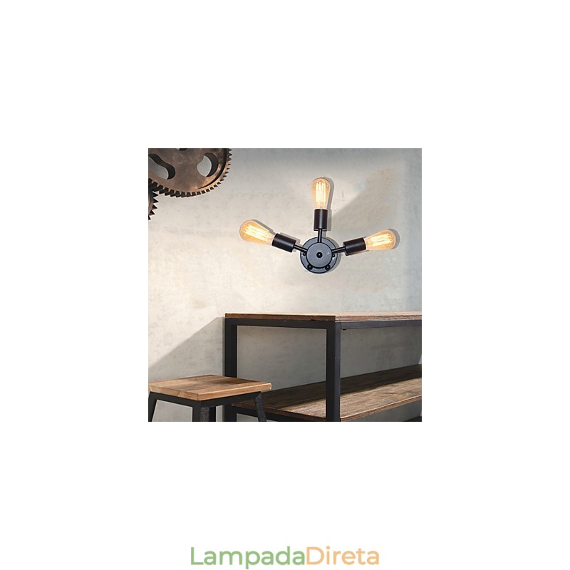Luminária de parede retrô Varanda Escada Originalidade Personalidade Bar Luminária de parede decorativa Decoração para casa Iluminação