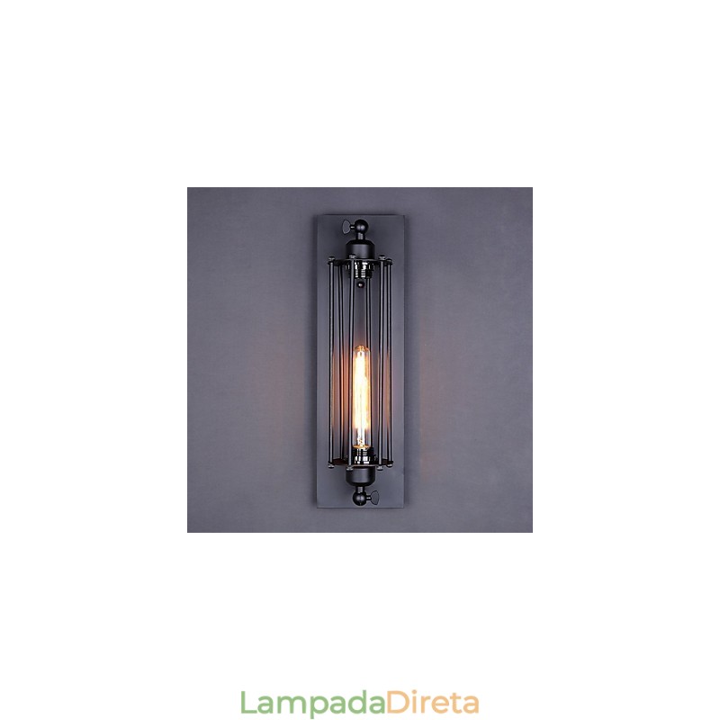 Rústico Lodge Country Retro Vintage Pintura Recurso para Mini Estilo Luz Ambiente Apliques de Parede Luz de Parede