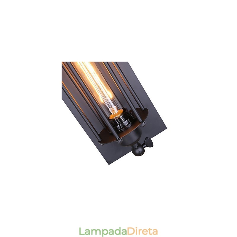 Rústico Lodge Country Retro Vintage Pintura Recurso para Mini Estilo Luz Ambiente Apliques de Parede Luz de Parede