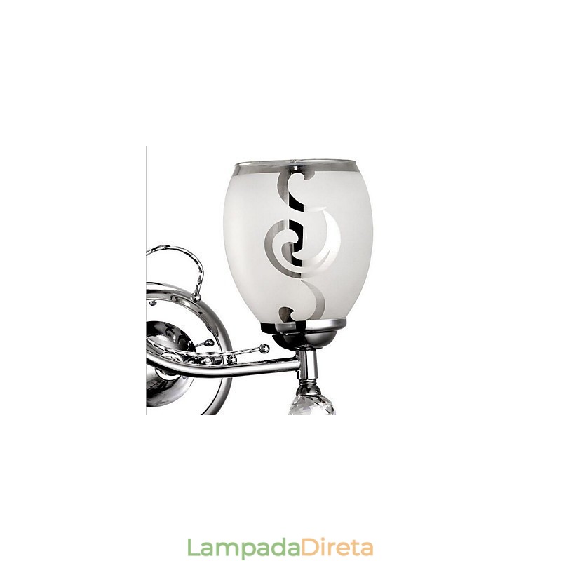 Simples Outro Recurso para Arandelas de Parede de Luz Ambiente de Cristal Luz de Parede