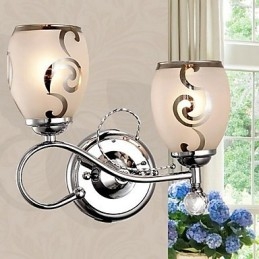 Simples Outro Recurso para Arandelas de Parede de Luz Ambiente de Cristal Luz de Parede