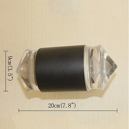 Recurso simples integrado para arandelas de parede com luz ambiente
