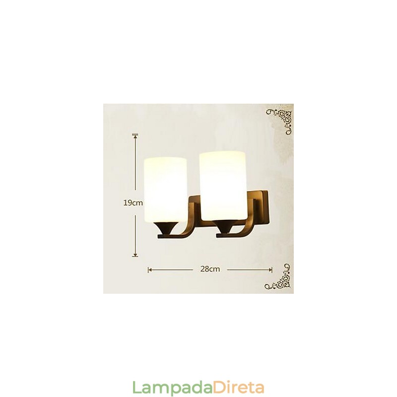 Vintage Others apresenta arandelas de parede Uplight, luminária de parede