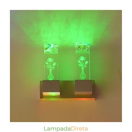 Recurso de novidade multicolorido para arandelas de parede de luz ambiente estilo mini, luminária de parede, luz rosa Recurso de novidade multicolorido para arandelas de parede de luz ambiente estilo mini, luminária de parede, luz rosa