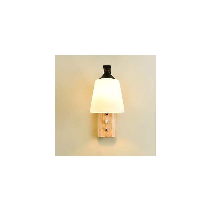 Simples Country Feature para proteção dos olhos Arandelas de parede de luz ambiente Luz de parede Novo chinês moderno minimalista criativo quarto cabeceira