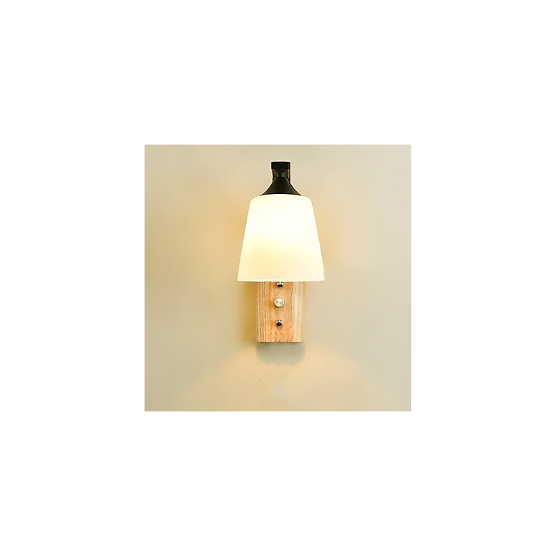 Simples Country Feature para proteção dos olhos Arandelas de parede de luz ambiente Luz de parede Novo chinês moderno minimalista criativo quarto cabeceira