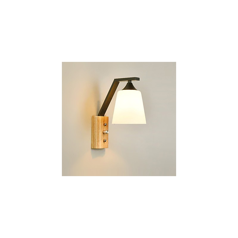 Simples Country Feature para proteção dos olhos Arandelas de parede de luz ambiente Luz de parede Novo chinês moderno minimalista criativo quarto cabeceira