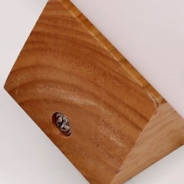 Novidade Country Feature para Mini Estilo Proteção para os Olhos Downlight Wall Sconces Luz de Parede Log Wood Quarto Lâmpada de Cabeceira