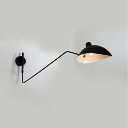 Luminária de parede vintage estilo industrial loft americano para quarto, sala de jantar, sala de café e bar, decoração de parede