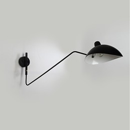 Luminária de parede vintage estilo industrial loft americano para quarto, sala de jantar, sala de café e bar, decoração de parede