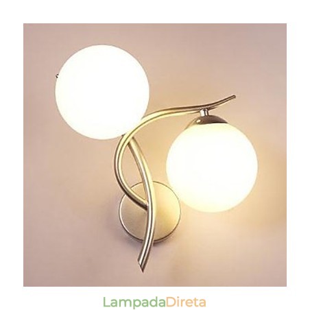 Luminária de parede moderna de moda, arte em ferro, quarto, cama, luminária de parede, sala de jantar, sala de estudo, lâmpada de hall Luminária de parede moderna de moda, arte em ferro, quarto, cama, luminária de parede, sala de jantar, sala de estudo, lâmpada de hall