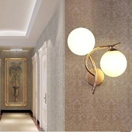 Luminária de parede moderna de moda, arte em ferro, quarto, cama, luminária de parede, sala de jantar, sala de estudo, lâmpada de hall