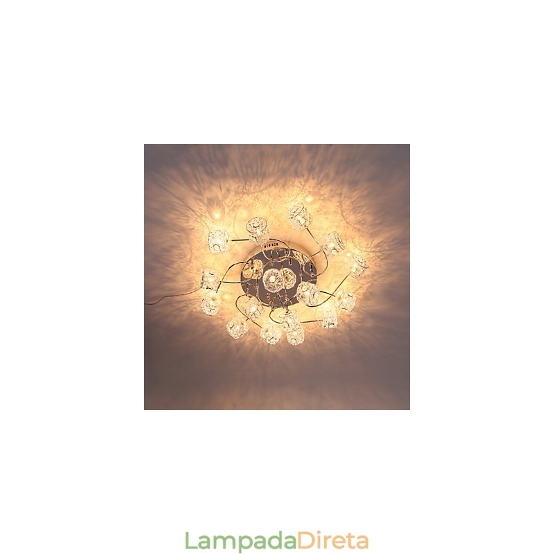 Capuz de arame de alumínio com luz de cúpula de sucção, design patenteado, teto