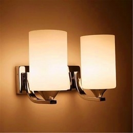 Simples e aconchegante sala de estar quarto corredor corredor varanda luminária de parede dupla