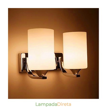 Simples e aconchegante sala de estar quarto corredor corredor varanda luminária de parede dupla Simples e aconchegante sala de estar quarto corredor corredor varanda luminária de parede dupla