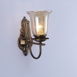 Recurso eletrogalvanizado contemporâneo moderno para arandelas de parede com luz ambiente