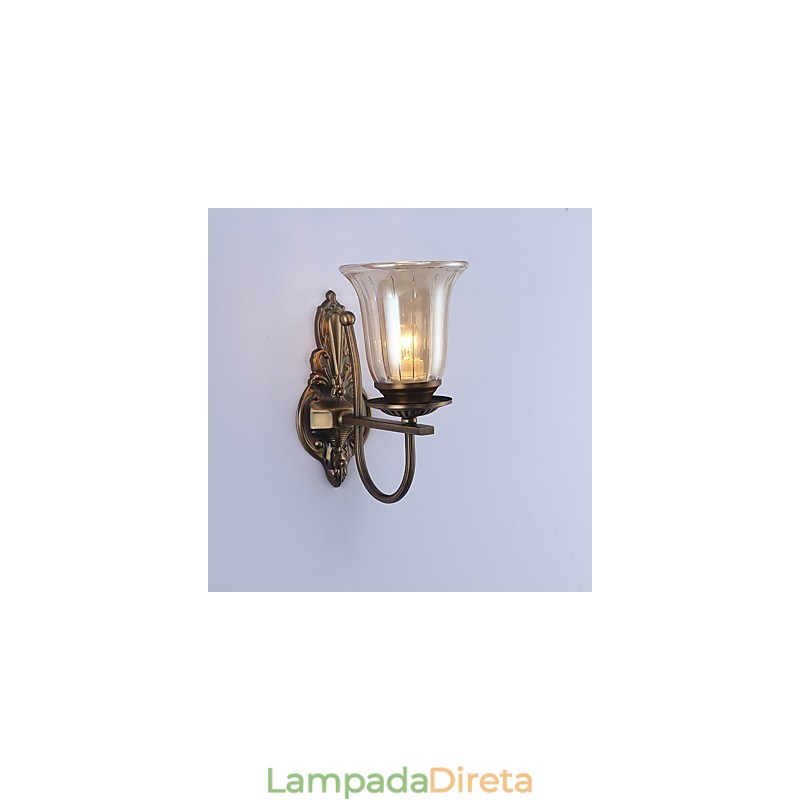Recurso eletrogalvanizado contemporâneo moderno para arandelas de parede com luz ambiente