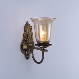 Recurso eletrogalvanizado contemporâneo moderno para arandelas de parede com luz ambiente