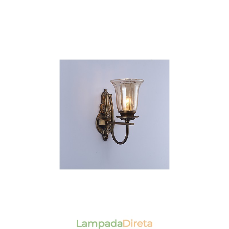 Recurso eletrogalvanizado contemporâneo moderno para arandelas de parede com luz ambiente