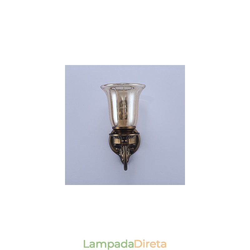 Recurso eletrogalvanizado contemporâneo moderno para arandelas de parede com luz ambiente