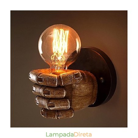 Pintura rústica de chalé para arandelas de parede com luz ambiente Pintura rústica de chalé para arandelas de parede com luz ambiente