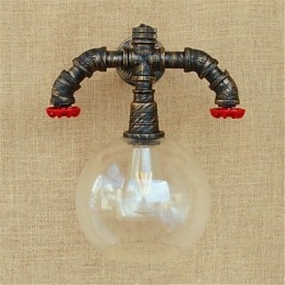 Lodge rústico Country Anodizado Recurso para proteção ocular estilo mini Luz ambiente
