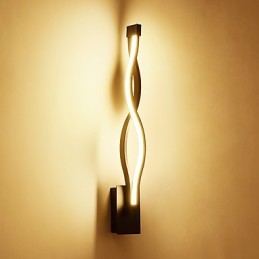 Luminárias de parede modernas criativas de metal para sala de estar, corredor, quarto, quartos de hotel, decoração de cabeceira, iluminação