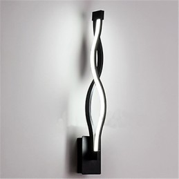Luminárias de parede modernas criativas de metal para sala de estar, corredor, quarto, quartos de hotel, decoração de cabeceira, iluminação