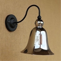 Recurso rústico Lodge Silver para arandelas de parede Downlight Luminária de parede