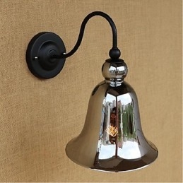 Recurso rústico Lodge Silver para arandelas de parede Downlight Luminária de parede