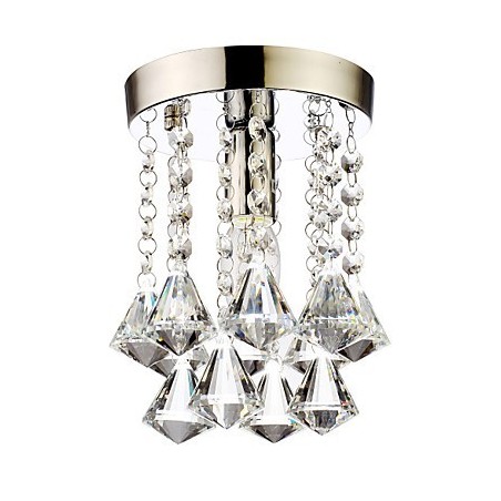 Moderno Contemporâneo Tradicional Clássico Country Cristal Mini Estilo Cromado Cristal Montagem Embutida Moderno Contemporâneo Tradicional Clássico Country Cristal Mini Estilo Cromado Cristal Montagem Embutida
