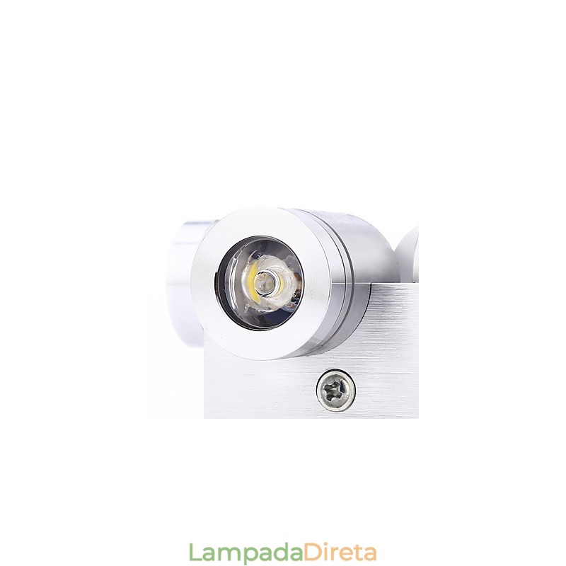 Luminária de cabeceira Luminária de parede Quarto Sala de estar Hotel Corredor Moderno Minimalista Criativo Cruz Luminária de paredeV