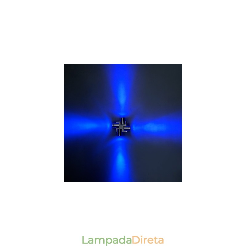Luminária de cabeceira Luminária de parede Quarto Sala de estar Hotel Corredor Moderno Minimalista Criativo Cruz Luminária de paredeV