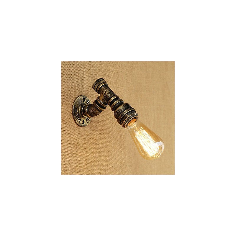Pintura vintage retrô country para arandelas de parede estilo mini com luz ambiente