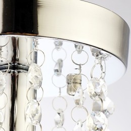 Moderno Contemporâneo Tradicional Clássico Country Cristal Mini Estilo Cromado Cristal Montagem Embutida